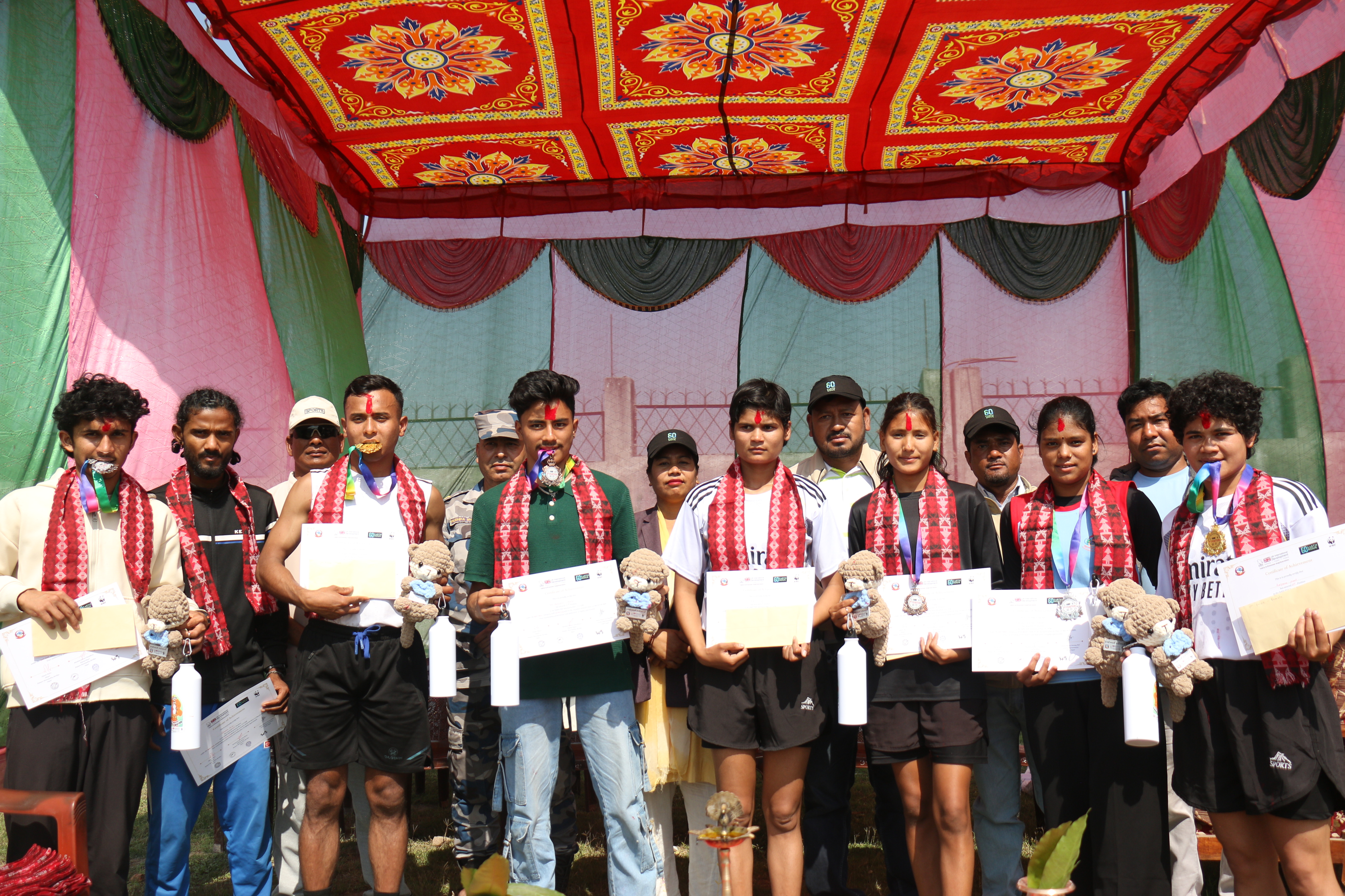 Winners of the Sakhi Fish Sanctuary Run – 11.2 KM 