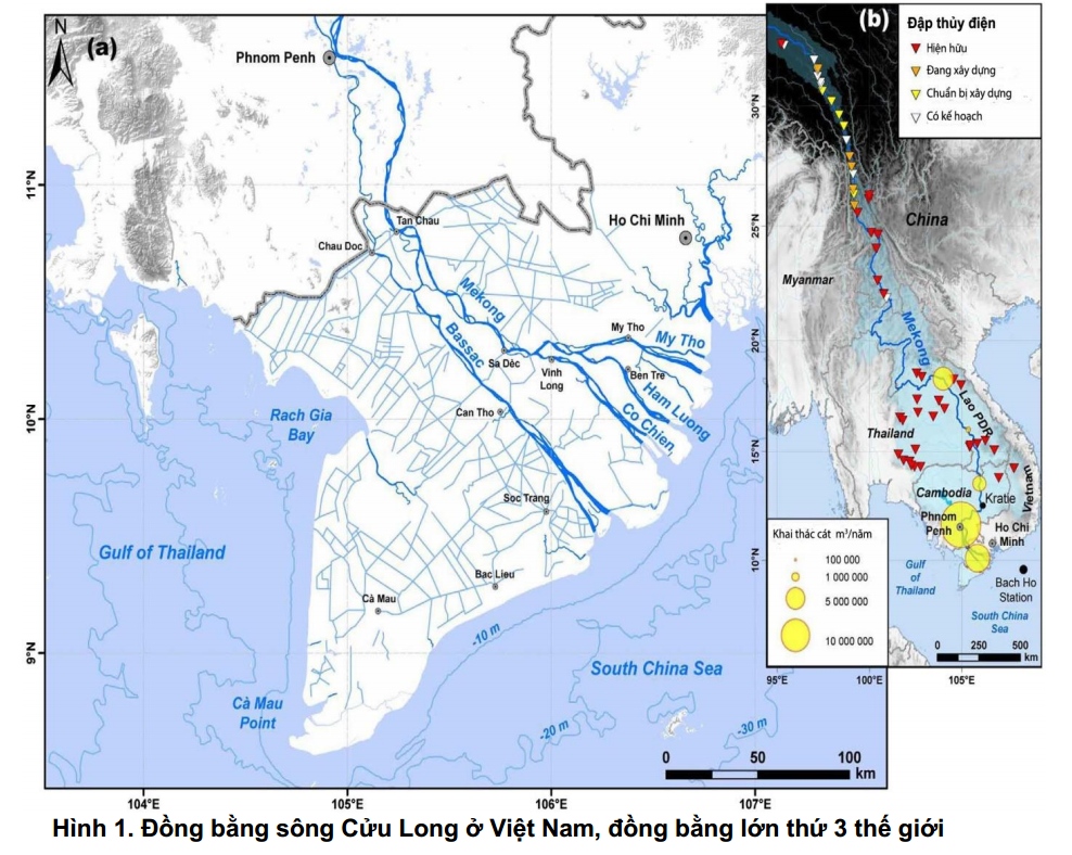 Linking rapid erosion of the Mekong River delta to human activities | WWF
