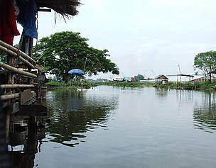 That Luang Marsh in Lao PDR,